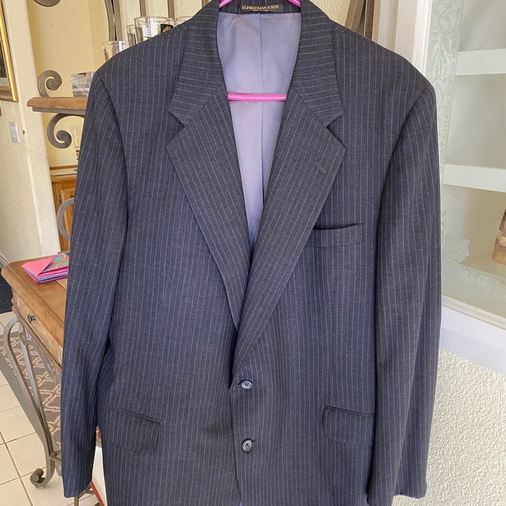 Charcoal Pin Striped Suit from Nordstrom